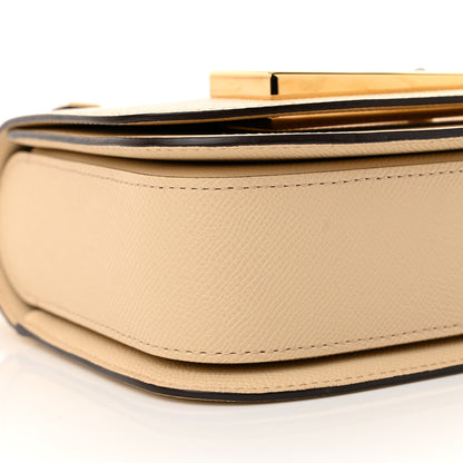 Delvaux Alpina Calfskin Lingot Crossbody Dune 8 of 10