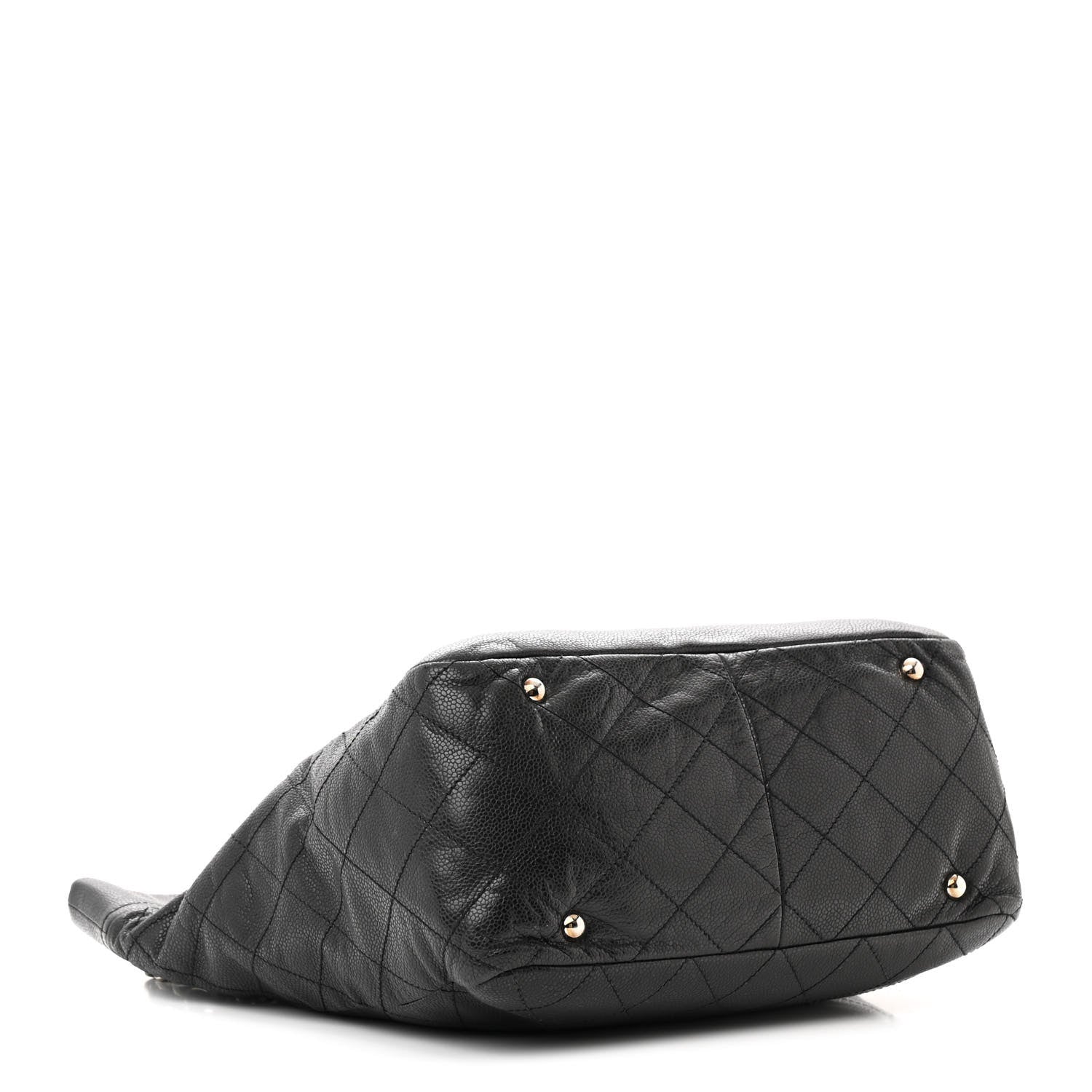 Chanel Caviar Stitched Timeless CC Soft Tote Black 4 of 13
