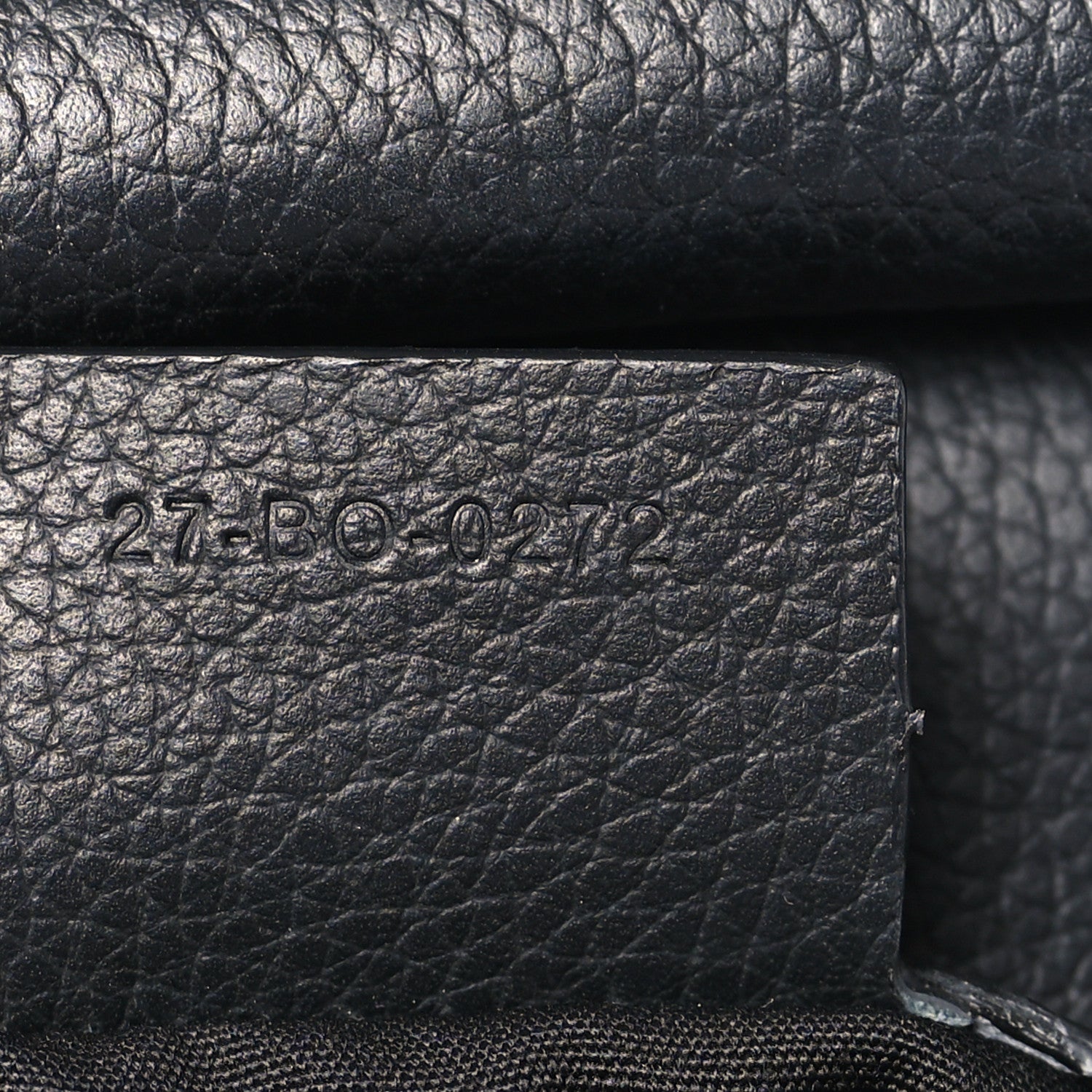 Christian Dior Grained Calfskin Oblique Mini Gallop Sling Bag Blue Black 7 of 9