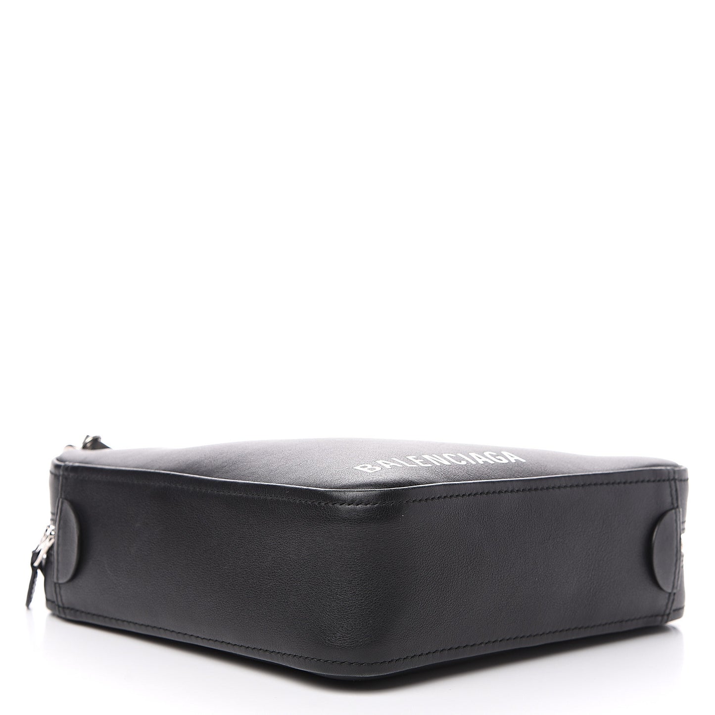 Calfskin XS Triangle Duffle Black