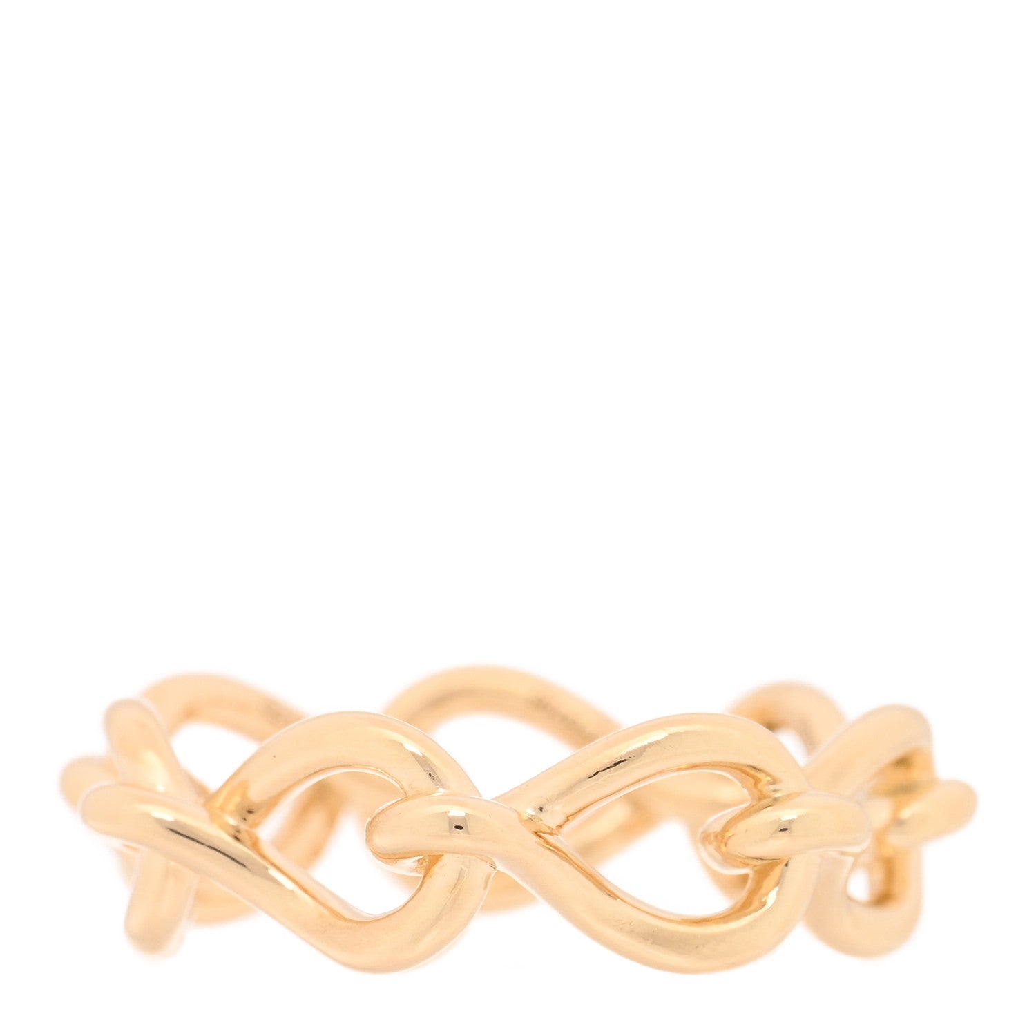 Cartier 18K Yellow Gold Maillon Infini de Cartier Ring 54 7 1 of 4