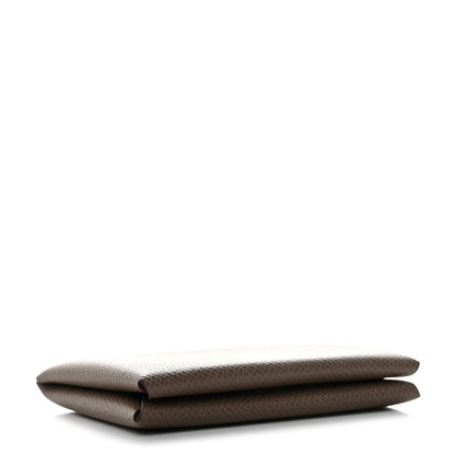 Hermes Epsom Calvi Card Case Etoupe 4 of 8