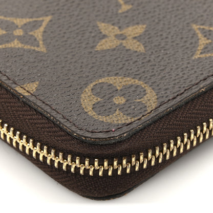 Louis Vuitton Monogram Clemence Wallet Fuchsia 10 of 11