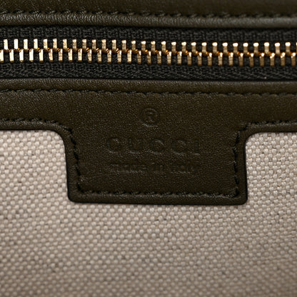 Gucci Arabella Calfskin Medium Blondie Top Handle Bag Luscious Green 6 of 11