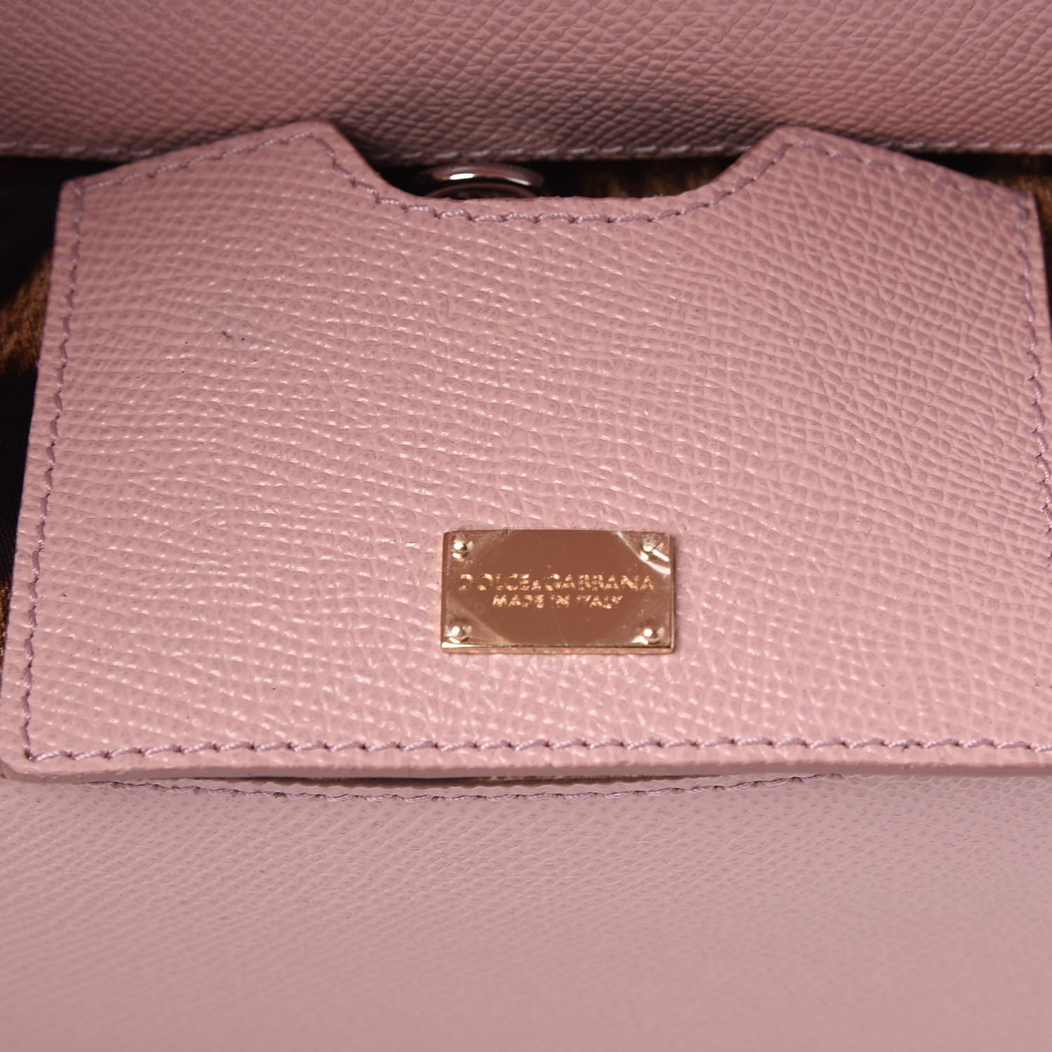 Dolce & Gabbana Dauphine Mini Miss Sicily Satchel Rosa Carne 6 of 6