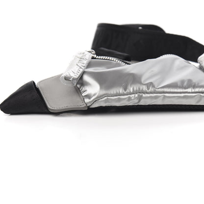 MCM Nylon Jemison Belt Bag Silver 5 of 6