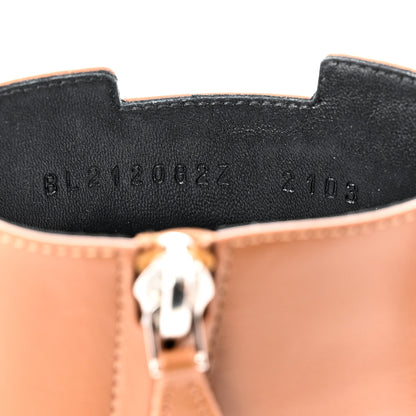 Hermes Calfskin Demarche Ankle Boots 37.5 Beige Dore 6 of 9