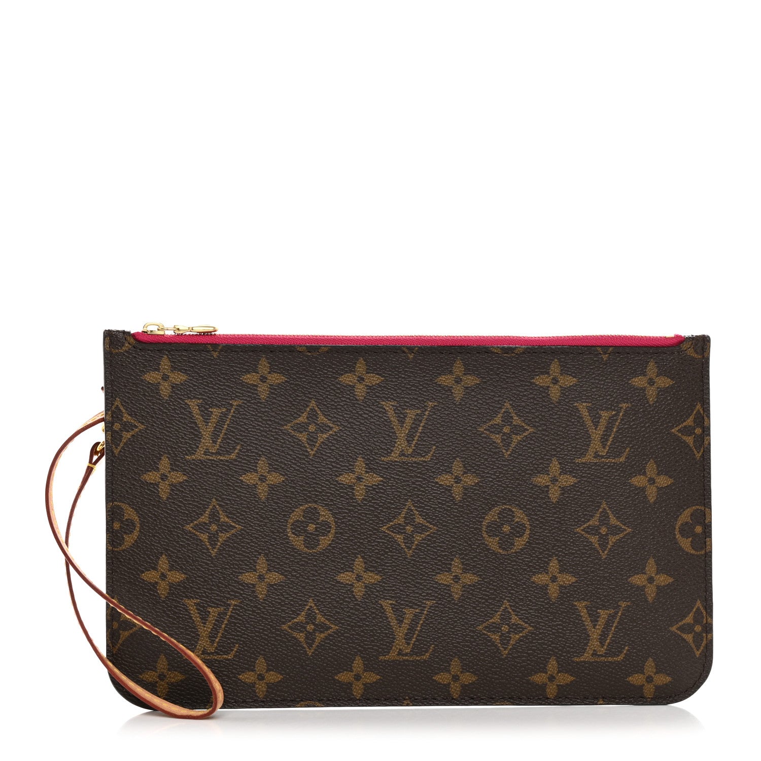 Louis Vuitton Monogram Neverfull MM GM Pochette Pivoine 1 of 8