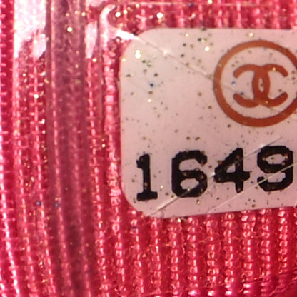 Chanel Lambskin Quilted Wallet On Chain WOC Pink 7 of 15