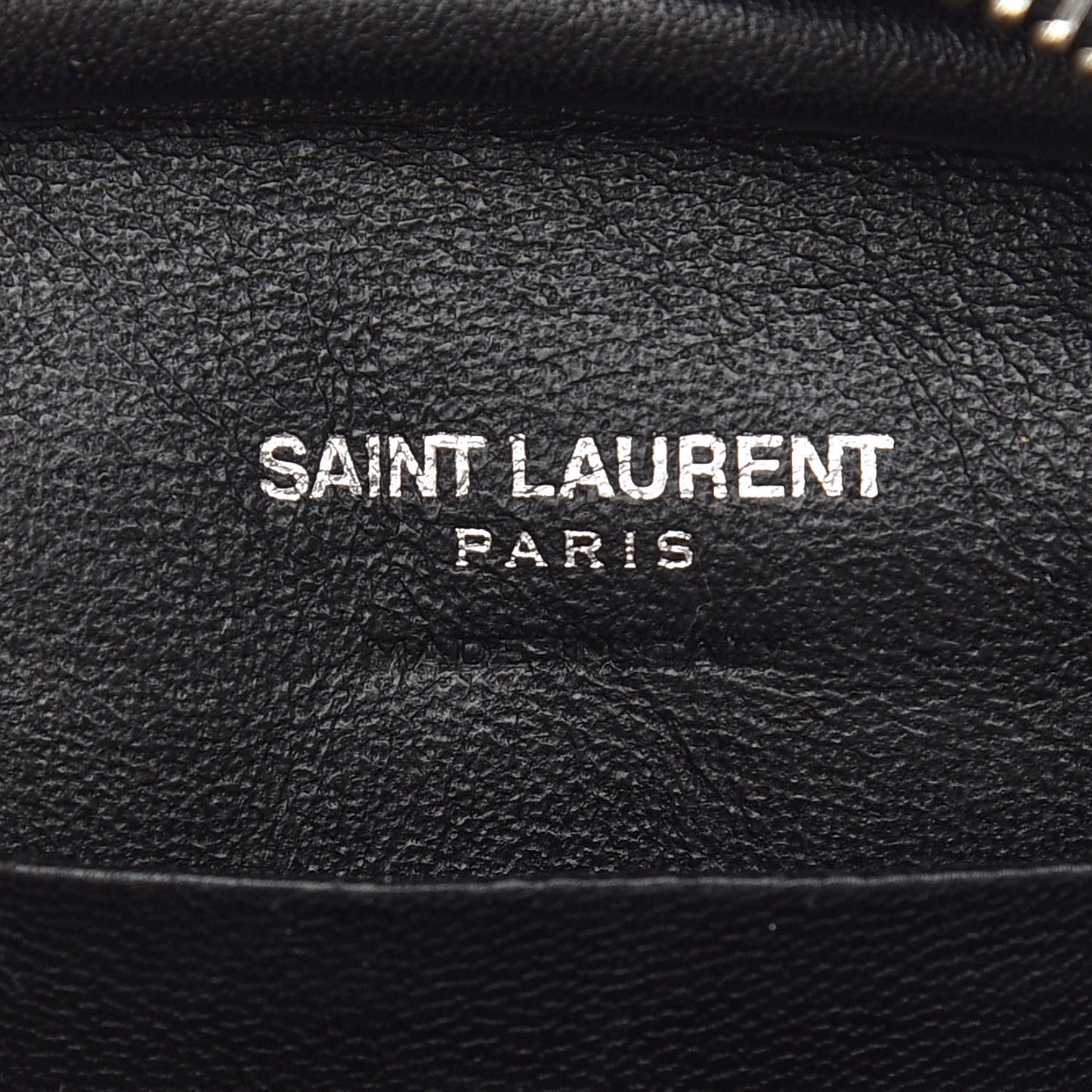 Python Embossed Calfskin Monogram Blogger Bag Black Beige