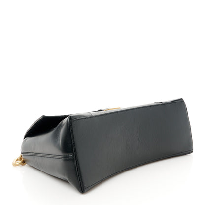 Balenciaga Paper Calfskin S Downtown Chain Shoulder Bag Black 4 of 11