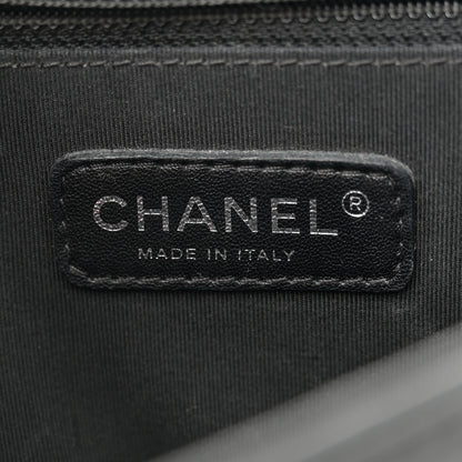 Chanel Lambskin Quilted Medium Boy Flap Black 6 of 14