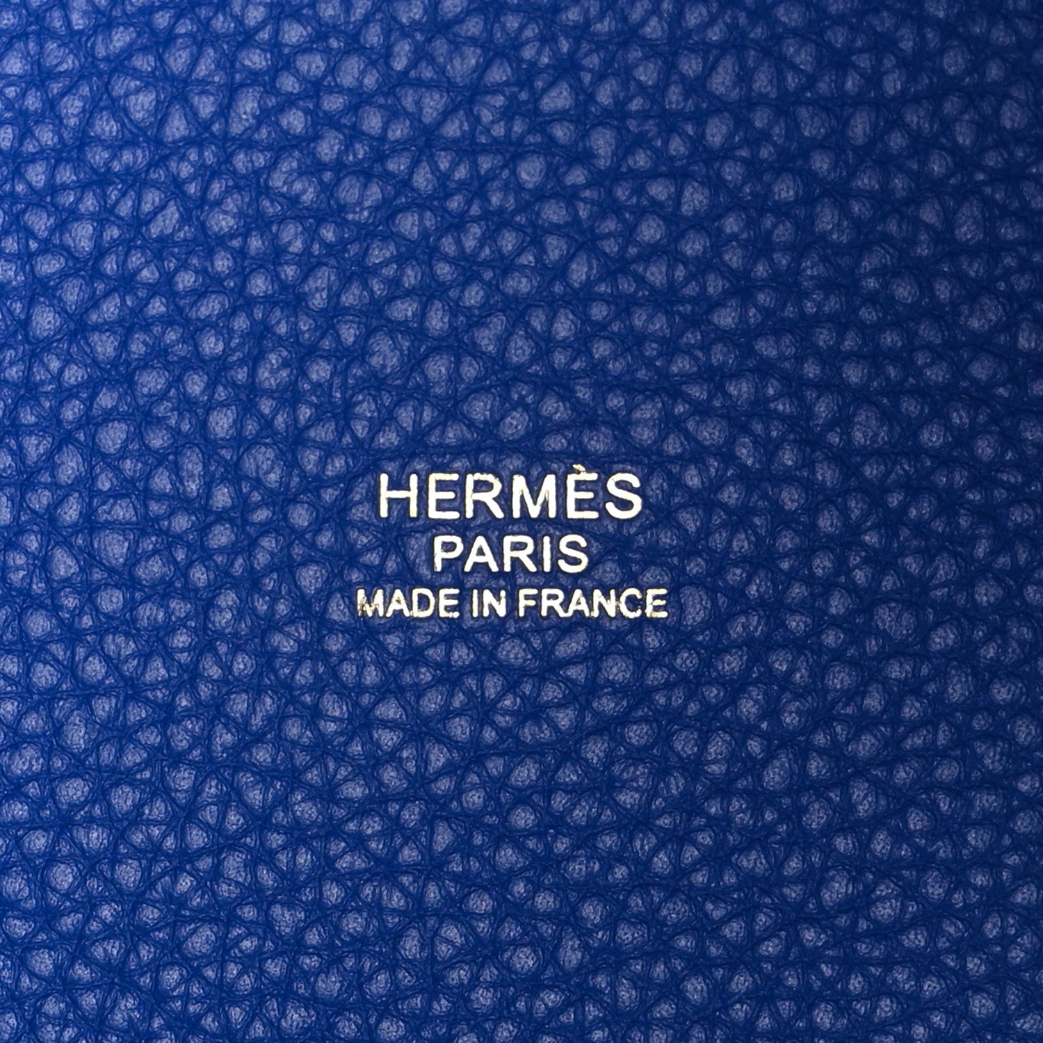 Hermes Taurillon Maurice Picotin Lock 18 PM Bleu Royal 5 of 10