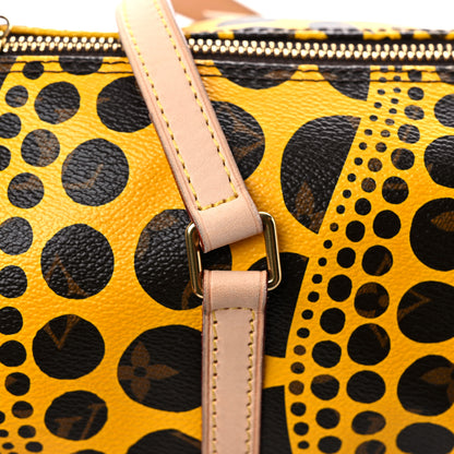 Louis Vuitton Monogram Kusama Pumpkin Dots Papillon 30 Yellow 10 of 11