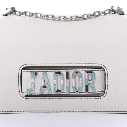 Christian Dior Canyon Grained Lambskin J'Adior Chain Flap Bag Off White 7 of 9