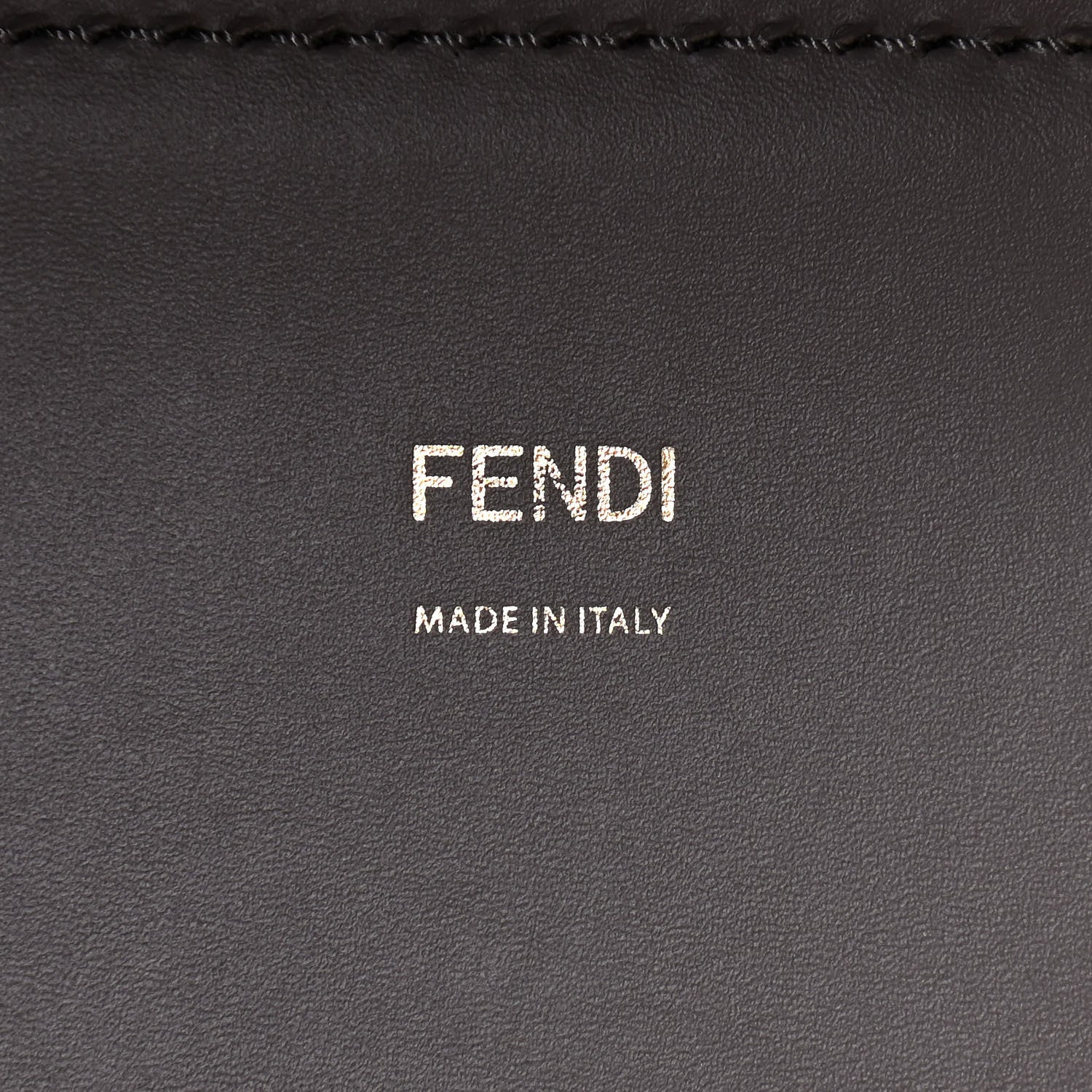 Fendi Vitello King Plexiglass Logo Embossed Medium Fendi Sunshine Shopper Tote Moon 6 of 10
