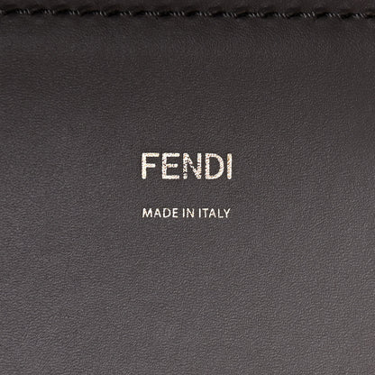 Fendi Vitello King Plexiglass Logo Embossed Medium Fendi Sunshine Shopper Tote Moon 6 of 10