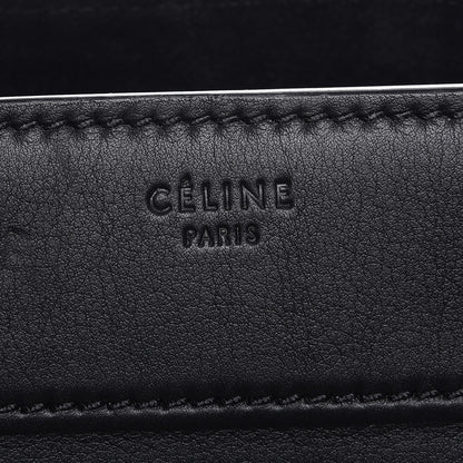 Celine Supple Calfskin Medium Phantom Luggage Black 6 of 10