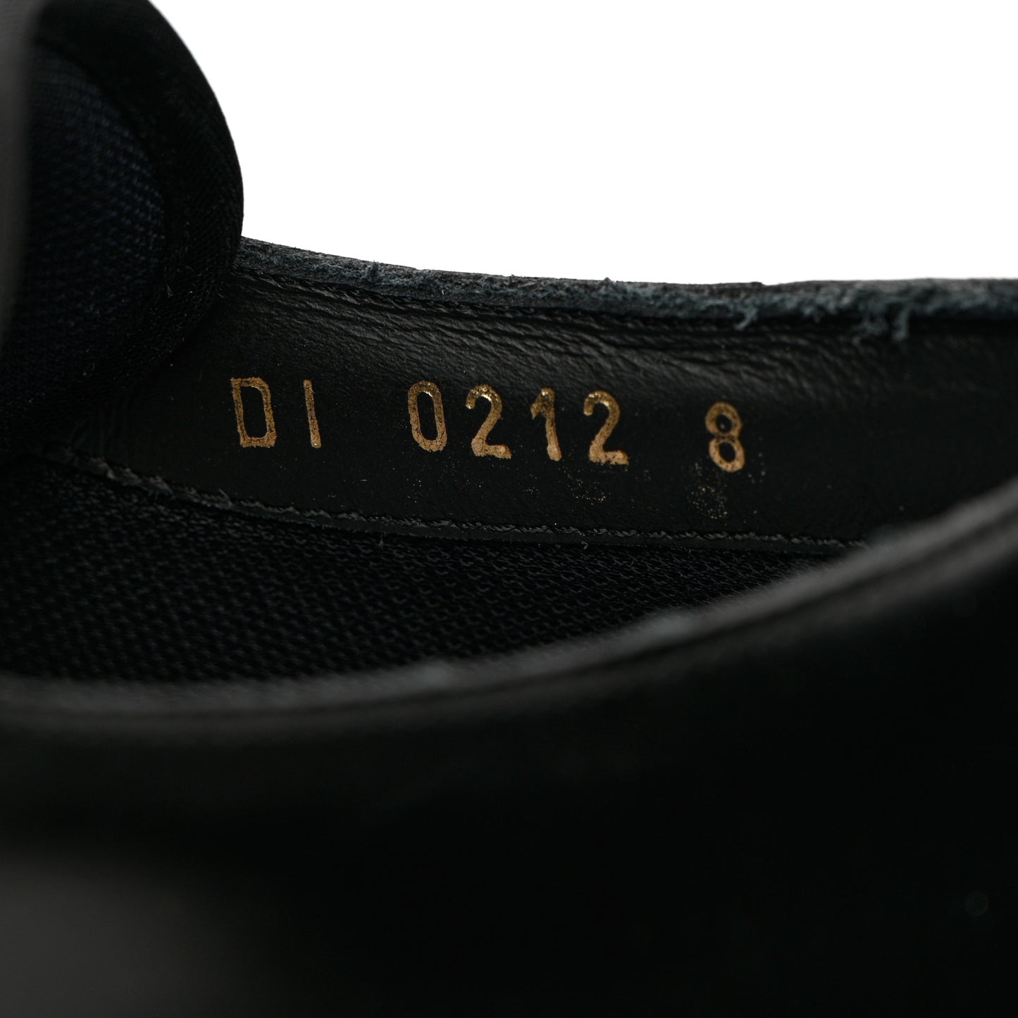 Calfskin Mens Formal Derby Shoes 8 Black