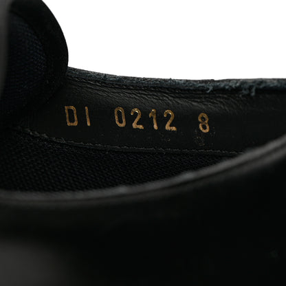 Louis Vuitton Calfskin Mens Formal Derby Shoes 8 Black 6 of 10
