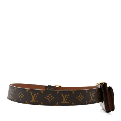 Louis Vuitton Monogram Pochette Duo Belt 85 34 2 of 6