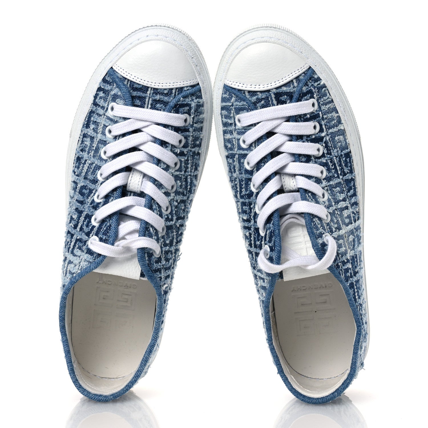 Givenchy Jacquard City 4G Sneakers 39 Blue White 2 of 11