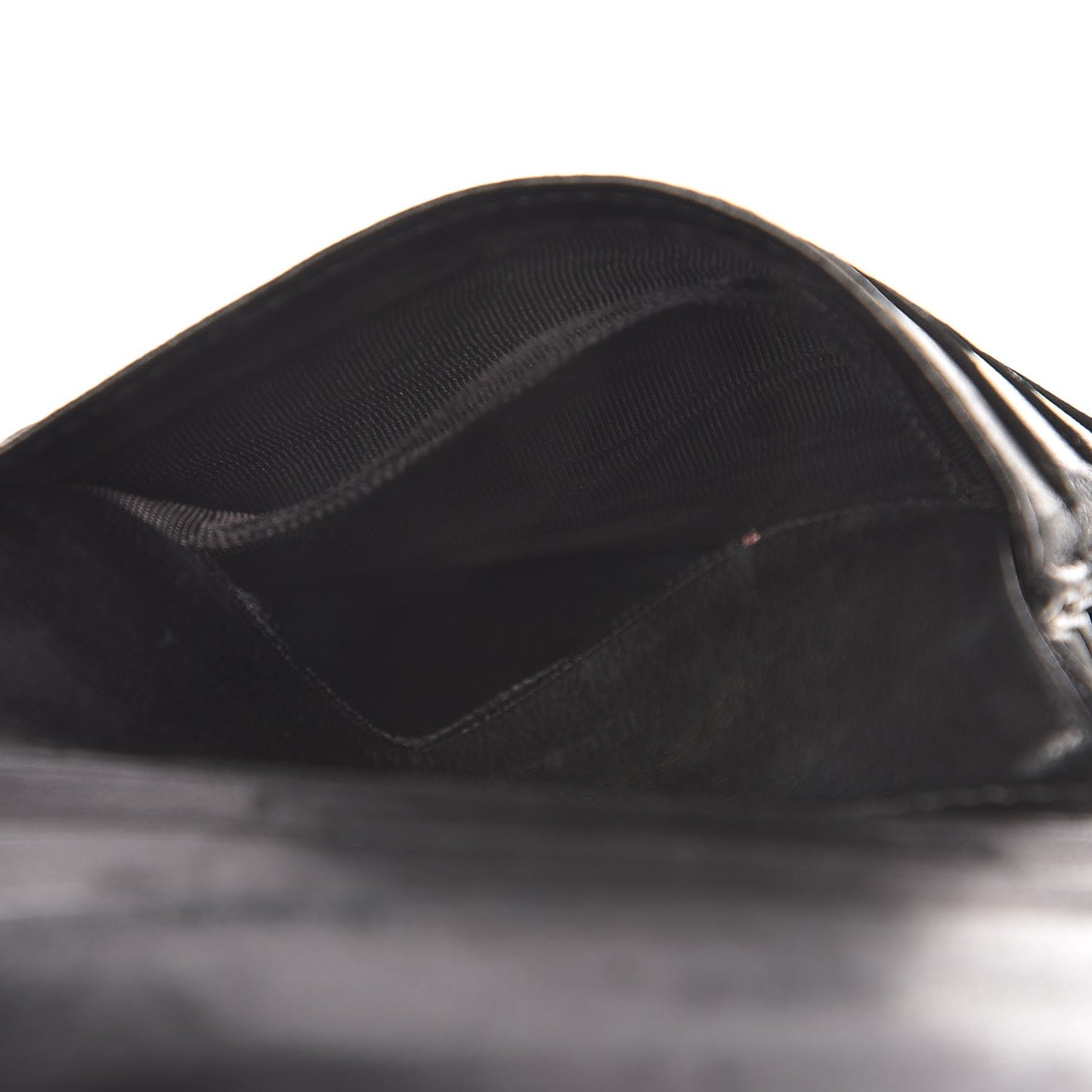 Caviar Timeless CC Compact French Wallet Black