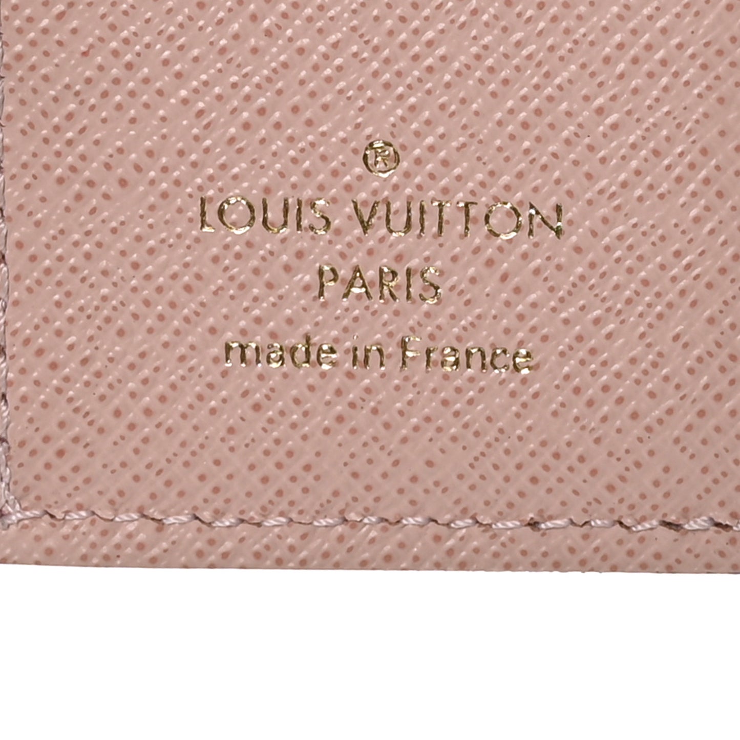Monogram Zoe Wallet Rose Ballerine