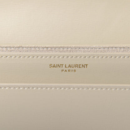 Saint Laurent Calfskin Medium Monogram Sunset Crema Soft 10 of 11