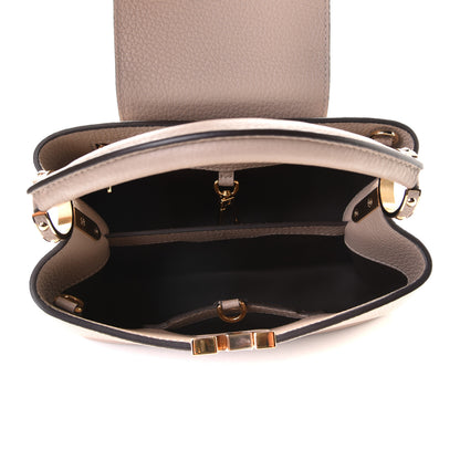 Louis Vuitton Taurillon Capucines BB Galet 7 of 7