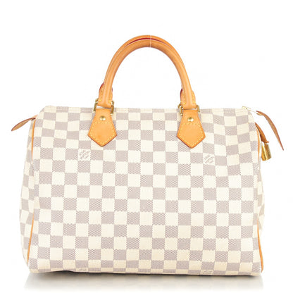 Louis Vuitton Damier Azur Speedy 30 1 of 7
