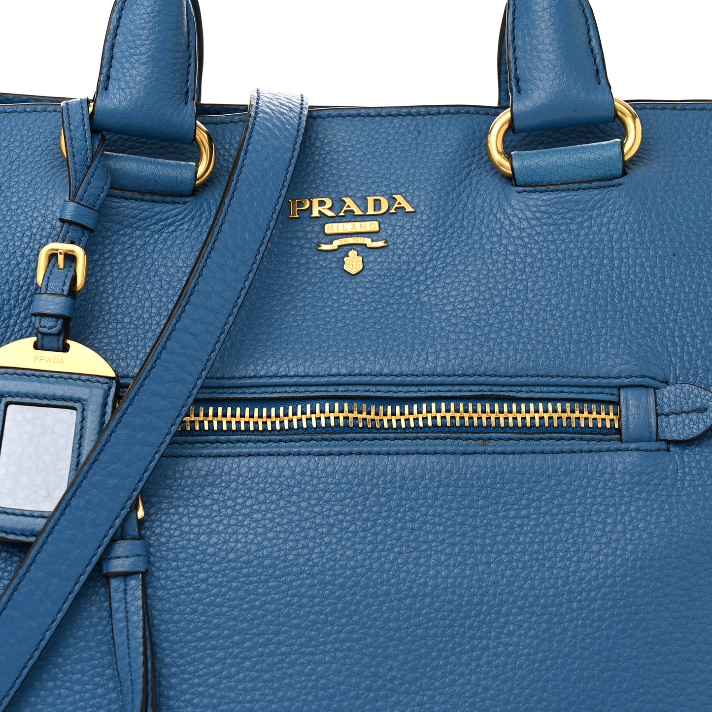 Vitello Daino Shopping Tote Inchiostro