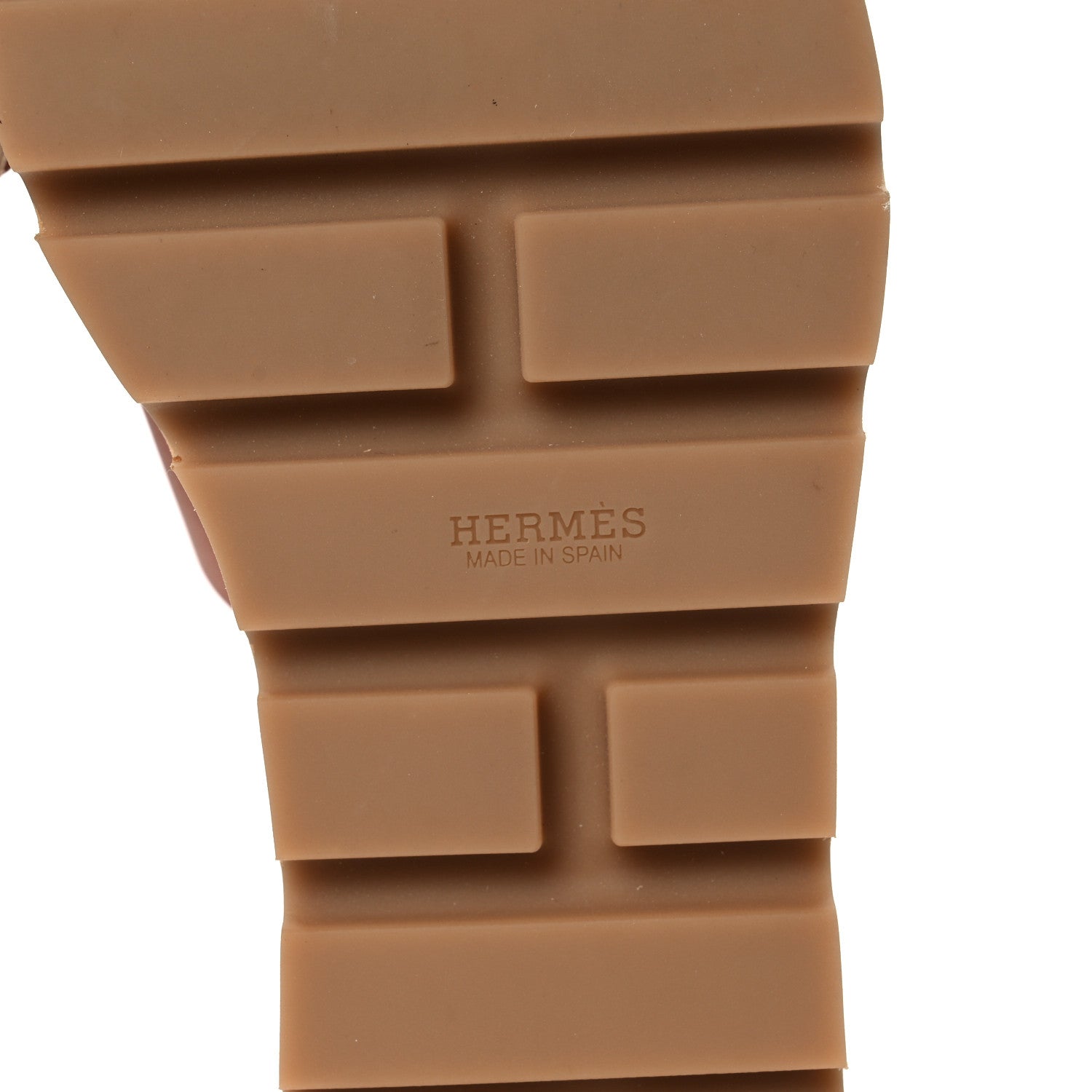 Hermes Calfskin Cork Eze 30 Sandals 41 Marron Glaise 6 of 9