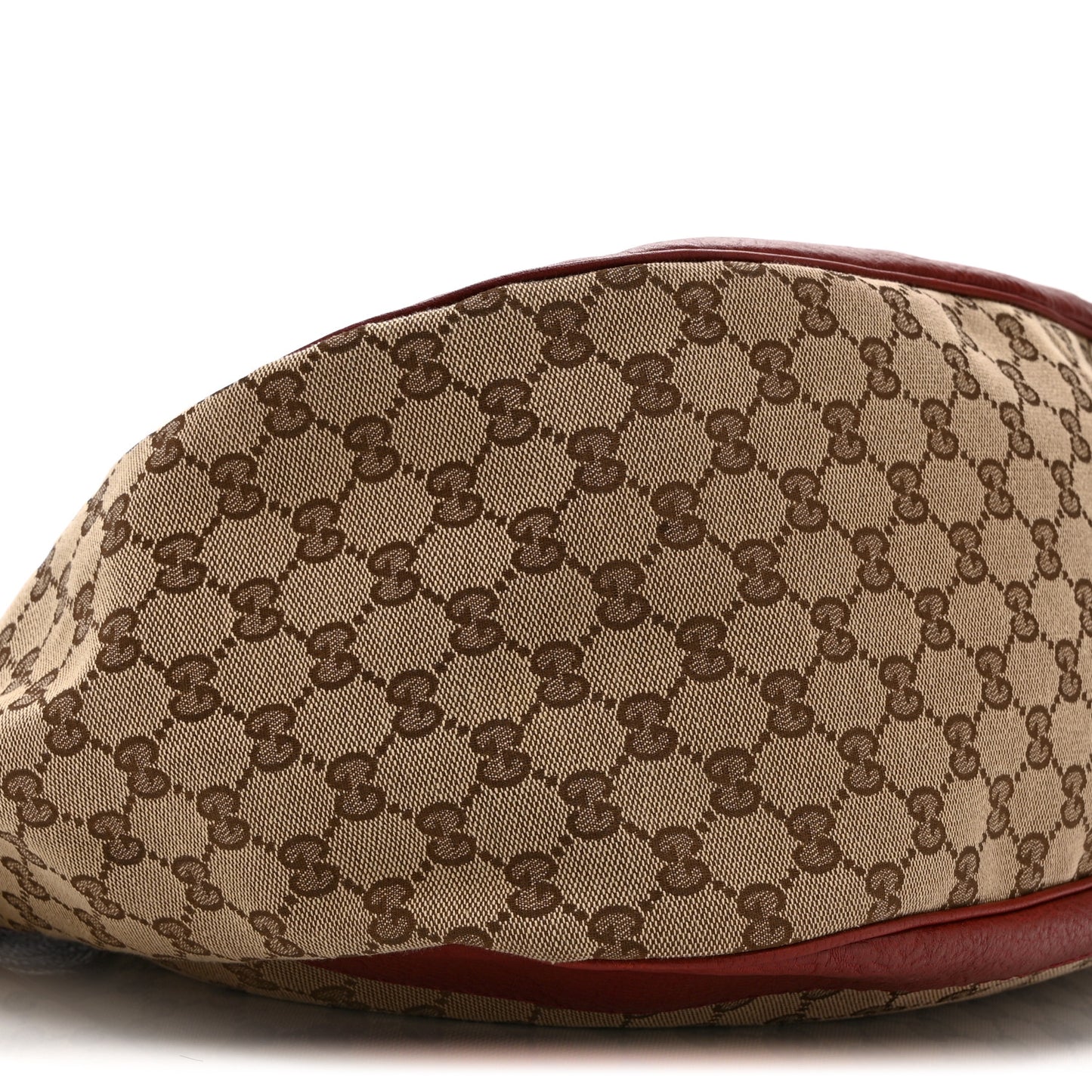 Monogram Medium Charlotte Hobo Red