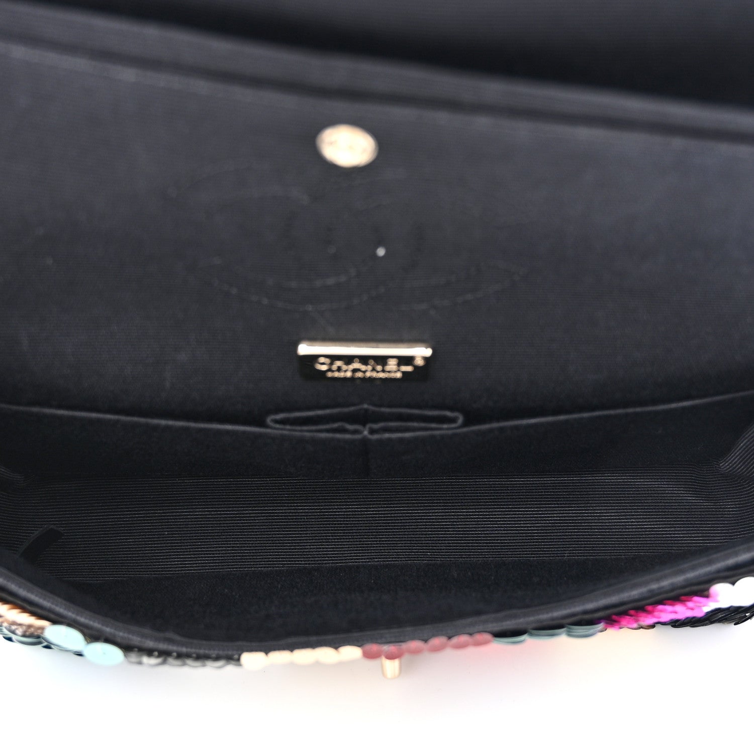 Chanel Sequin Medium Double Flap Multicolor 5 of 10