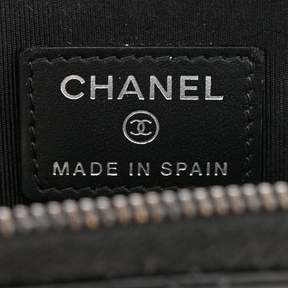 Chanel Calfskin Quilted Zip Coin Purse So Black 6 of 7