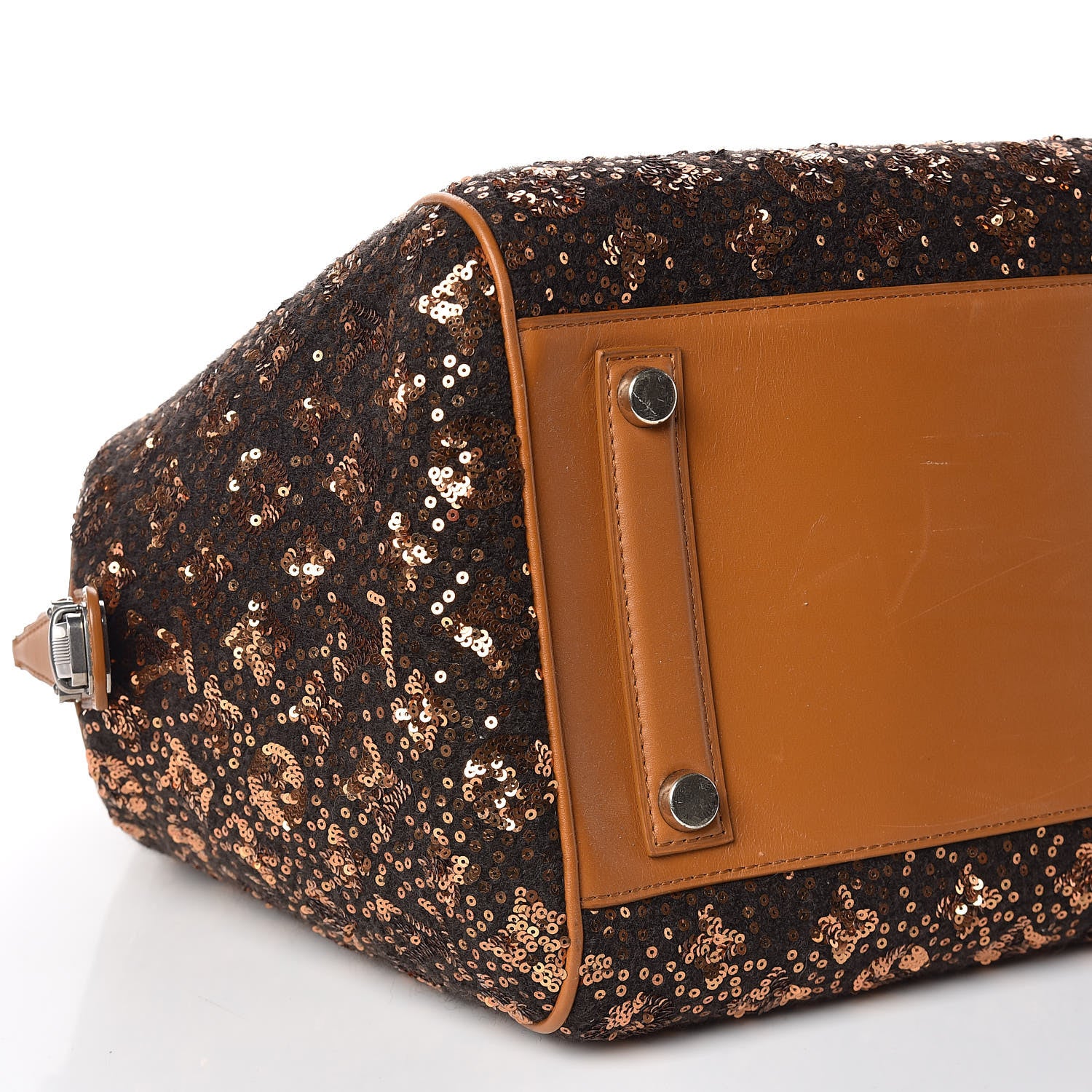 Louis Vuitton Sequin Monogram Sunshine Express North South Gold 5 of 12