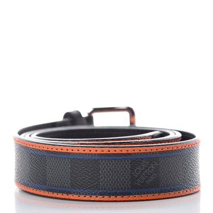 Louis Vuitton Damier Graphite Ace Belt 100 40 3 of 8