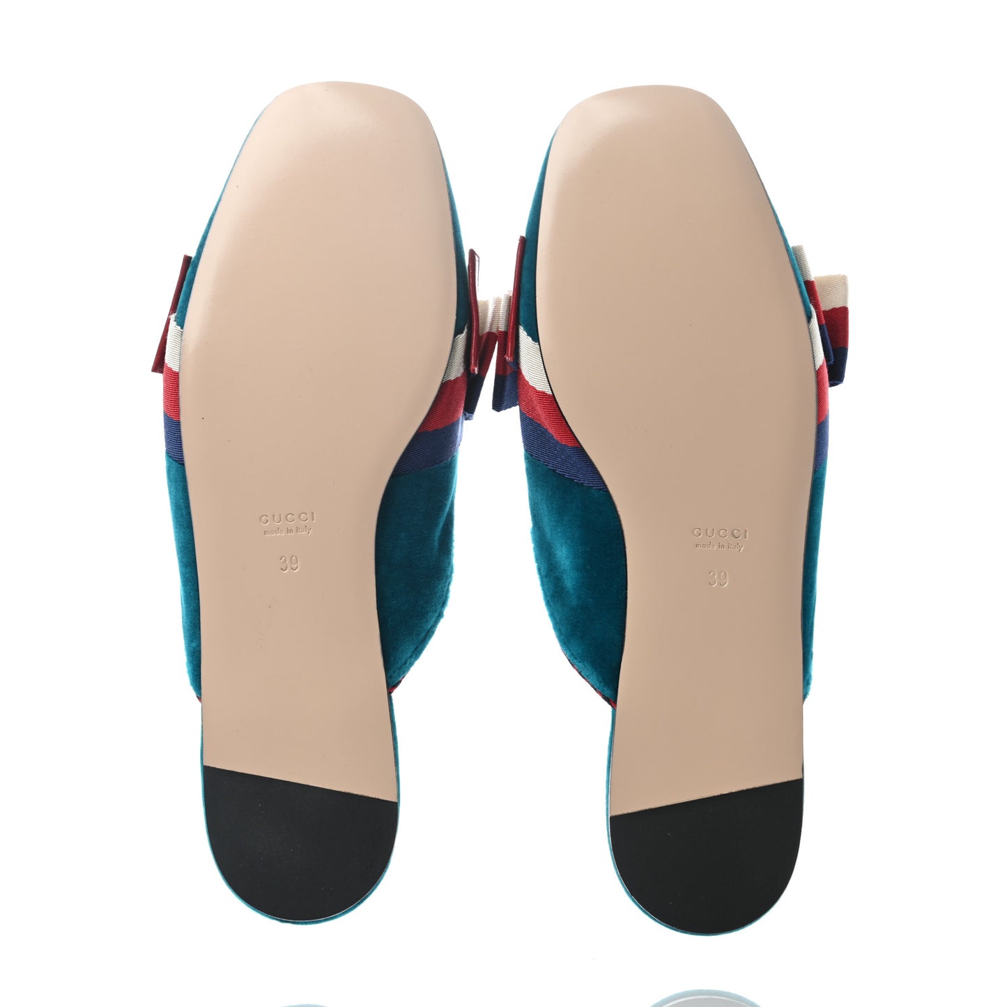Softy Velvet Sylvie Bow Slippers 39 Pavone