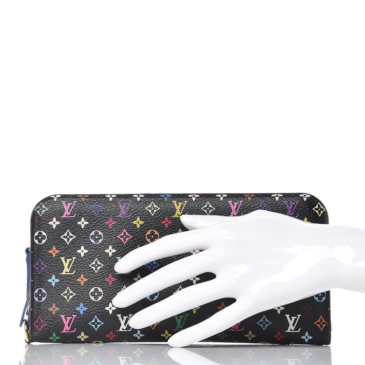 Louis Vuitton Monogram Multicolor Insolite Wallet Black Bleuet 2 of 7
