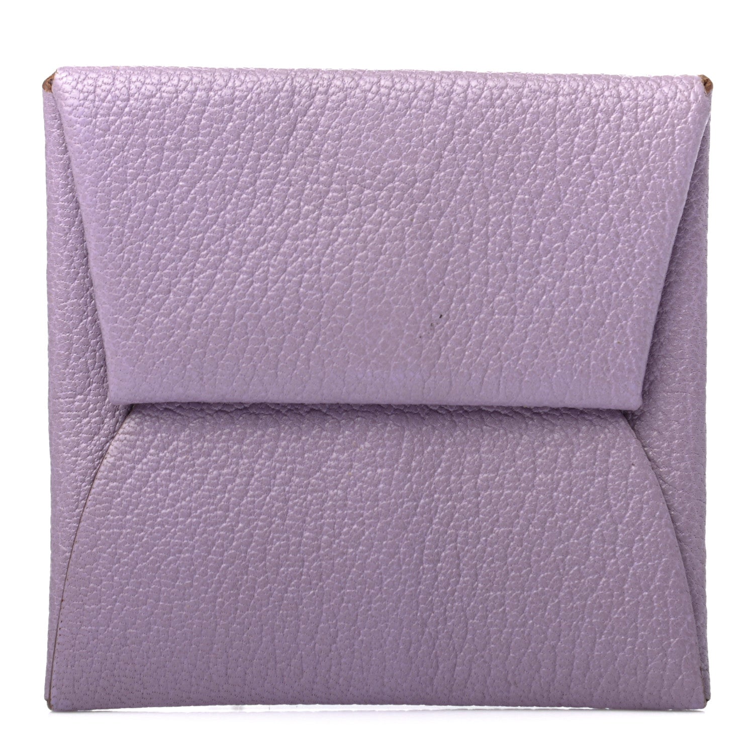Hermes Chevre Mysore Bastia Coin Purse Lilac 1 of 8