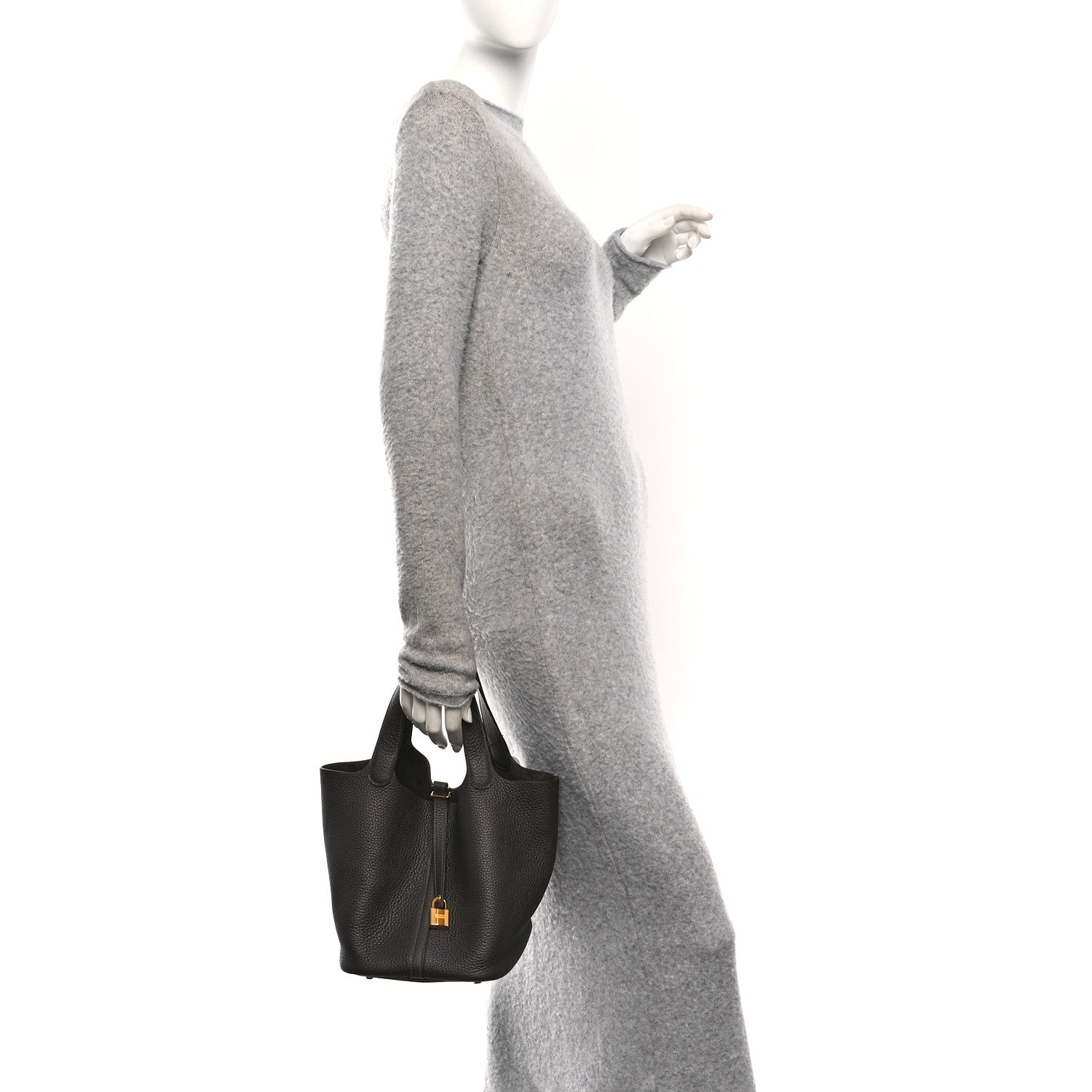 Hermes Taurillon Clemence Picotin Lock 22 MM Ebene 2 of 12