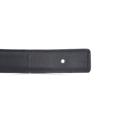 Hermes Swift Epsom 24mm Belt Strap 90 Black Gold 7 of 9