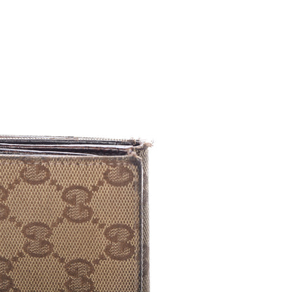 Gucci Monogram Hasler Continental Wallet Dark Brown 16 of 23