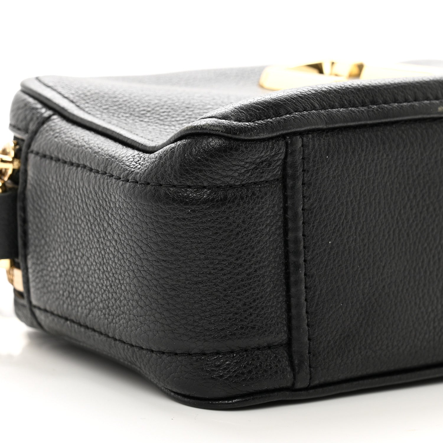 Marc Jacobs Supple Natural Grain Calfskin The Softshot 27 Bag Black 7 of 8