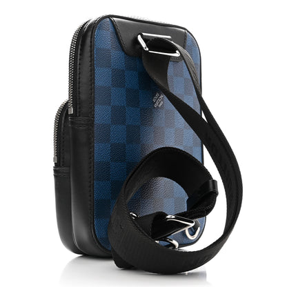 Louis Vuitton Damier Graphite 3D Amazone Sling Bag Navy Black 3 of 11