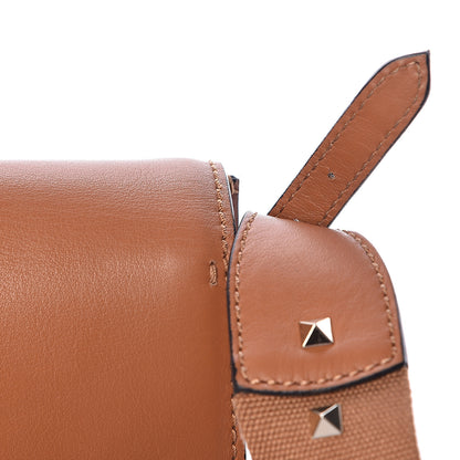 Valentino Garavani Calfskin Rockstud Band Crossbody Bag Light Cuir 11 of 12