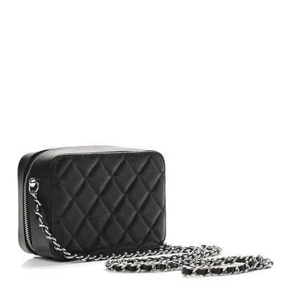 Chanel Caviar Quilted Camera Bag Black 3 of 11