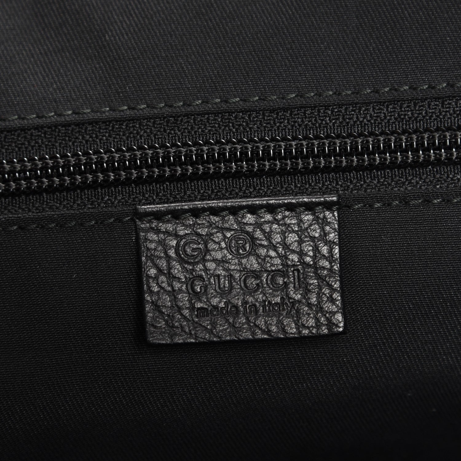 Gucci Nylon Monogram Large Duffle Bag Black 6 of 7
