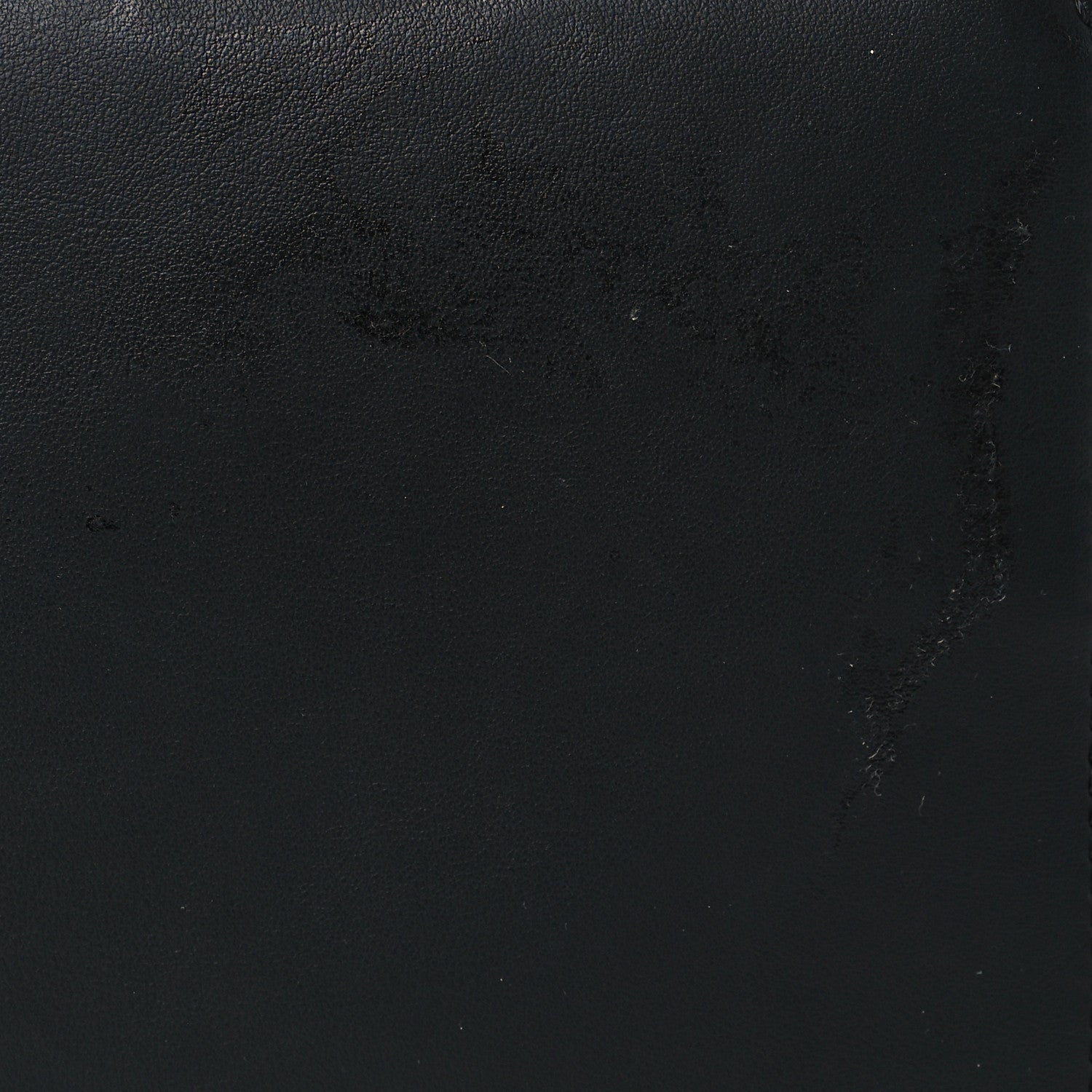 Fendi Glazed Fabric Vitello Grace F is Fendi FF 1974 Stamp Patch Grande Mon Tresor Bucket Bag Mogano Panna Black 11 of 11